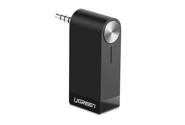 V28-ACBUGN30348-01_1_7 UGREEN Wireless Bluetooth 4.1 Music Audio Receiver Adapter with Mic & Batery - black (30348) - Image 1
