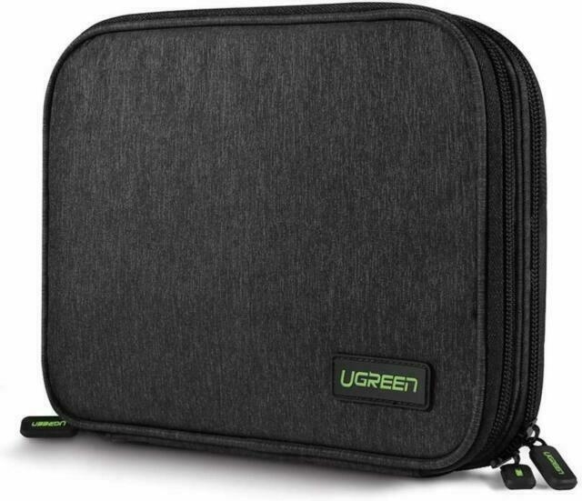 V28-ACBUGN50147_acbugn50147-1_1 UGREEN 50147 Double Layer Electronic Accessories Organiser Travel Bag - Image 1