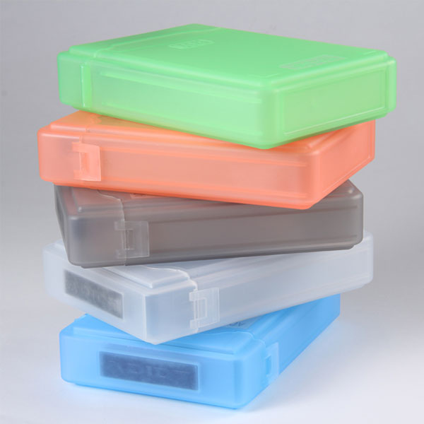 V28-ACCSIM35PRO-184105-00 External 3.5" IDE SATA HDD Anti-Static hdd storage Box (Clear) - Image 1
