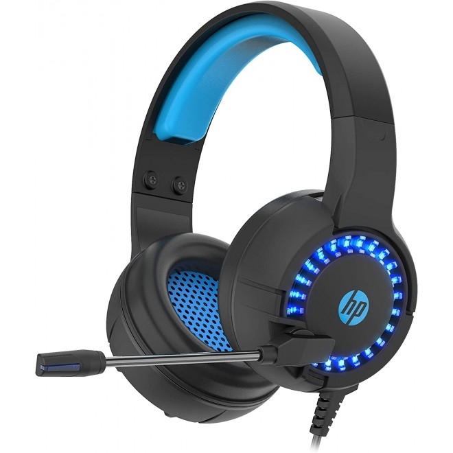 V28-AHSHPDHE8011UM_ahshpdhe8011um-1 HP DHE-8011UM USB + 3.5mm with LED Stereo Gaming Headset - Image 1