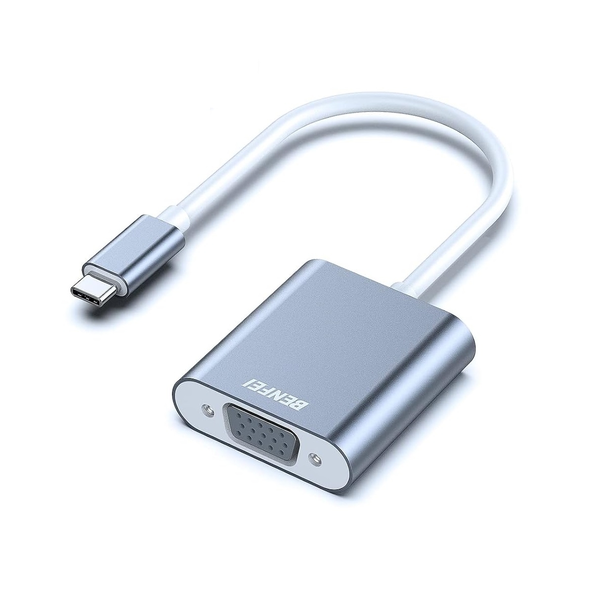 V28-ELEBEN165GY-202502281142-00 BENFEI USB C to VGA Adapter (Thunderbolt 3) - Image 1