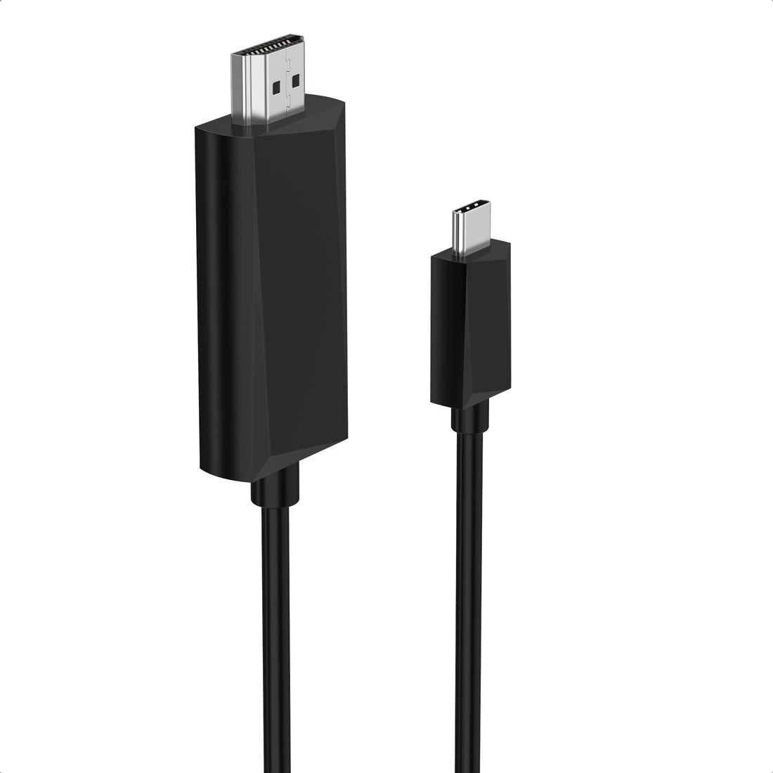 V28-ELECHOCH0050-90089-00 CHOETECH CH0050 USB-C to HDMI Gen2 4K Cable 5M Black - Image 1