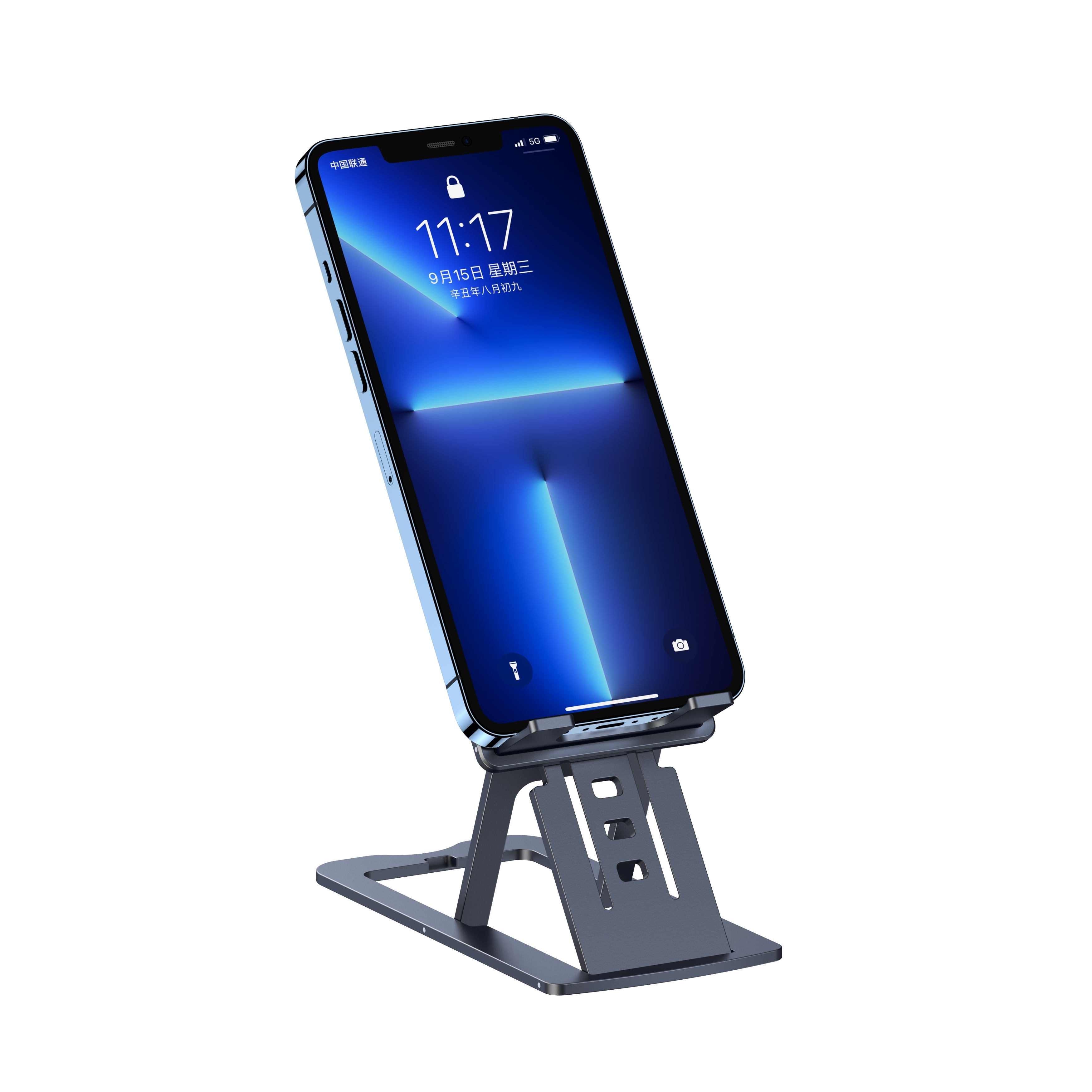 V28-ELECHOH064GY-elechoh064gy-1-00 CHOETECH H064-GY Foldable Phone Holder - Image 1