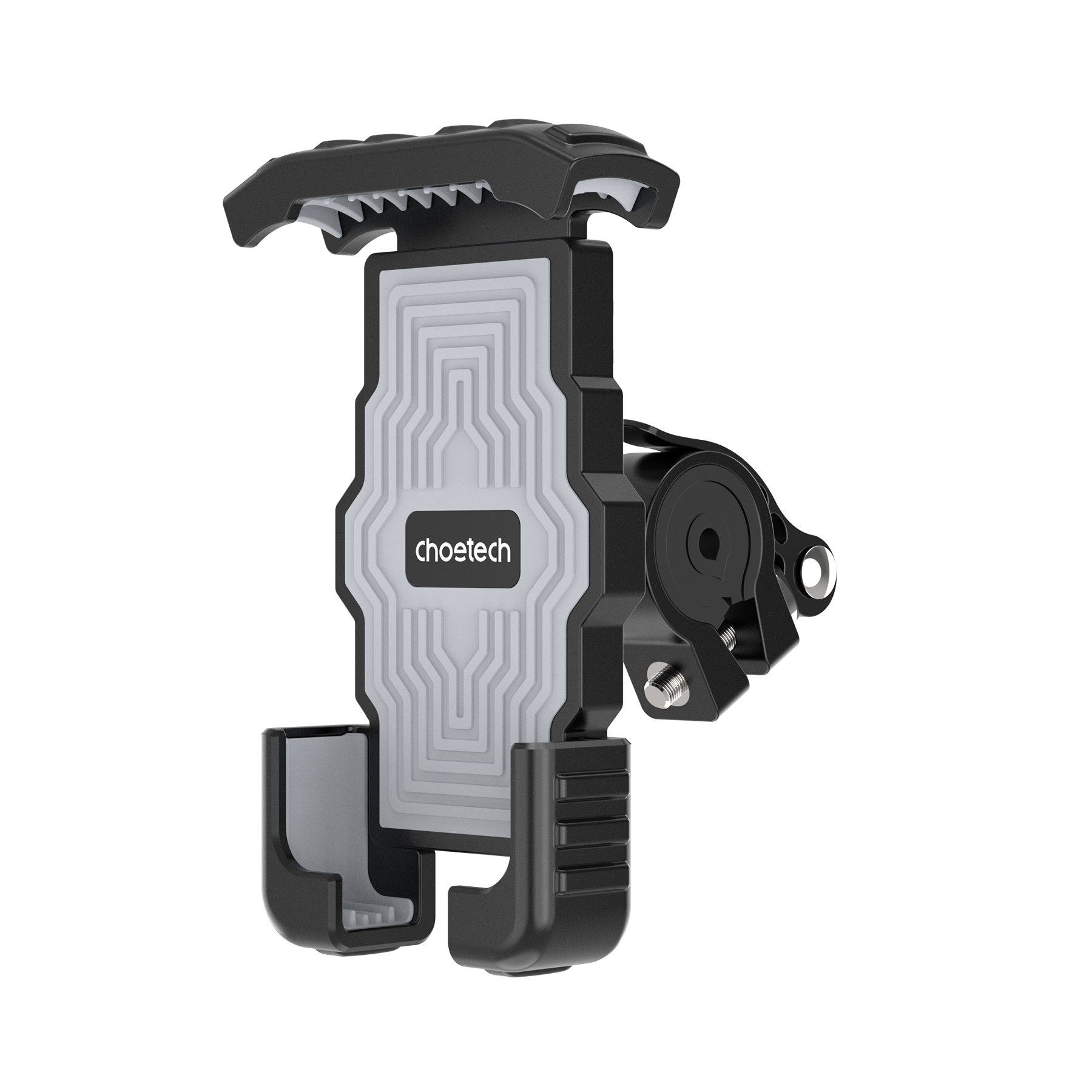 V28-ELECHOH067GY-66506-00 CHOETECH H067-GY Adjustable Mobile Stand for Bicycle (Gray) - Image 1