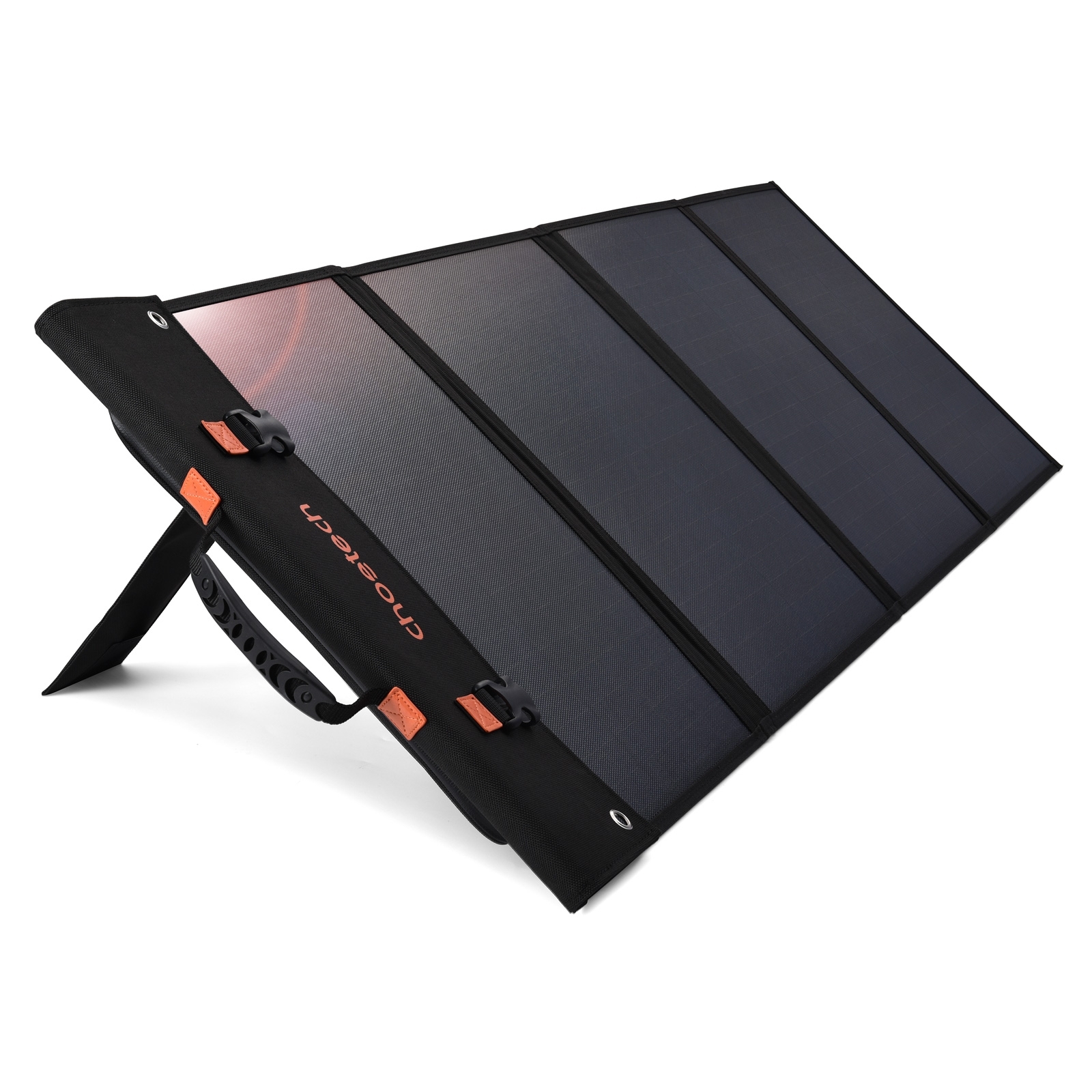 V28-ELECHOSC008-66498-00 CHOETECH SC008 120W Foldable Solar Charger - Image 1