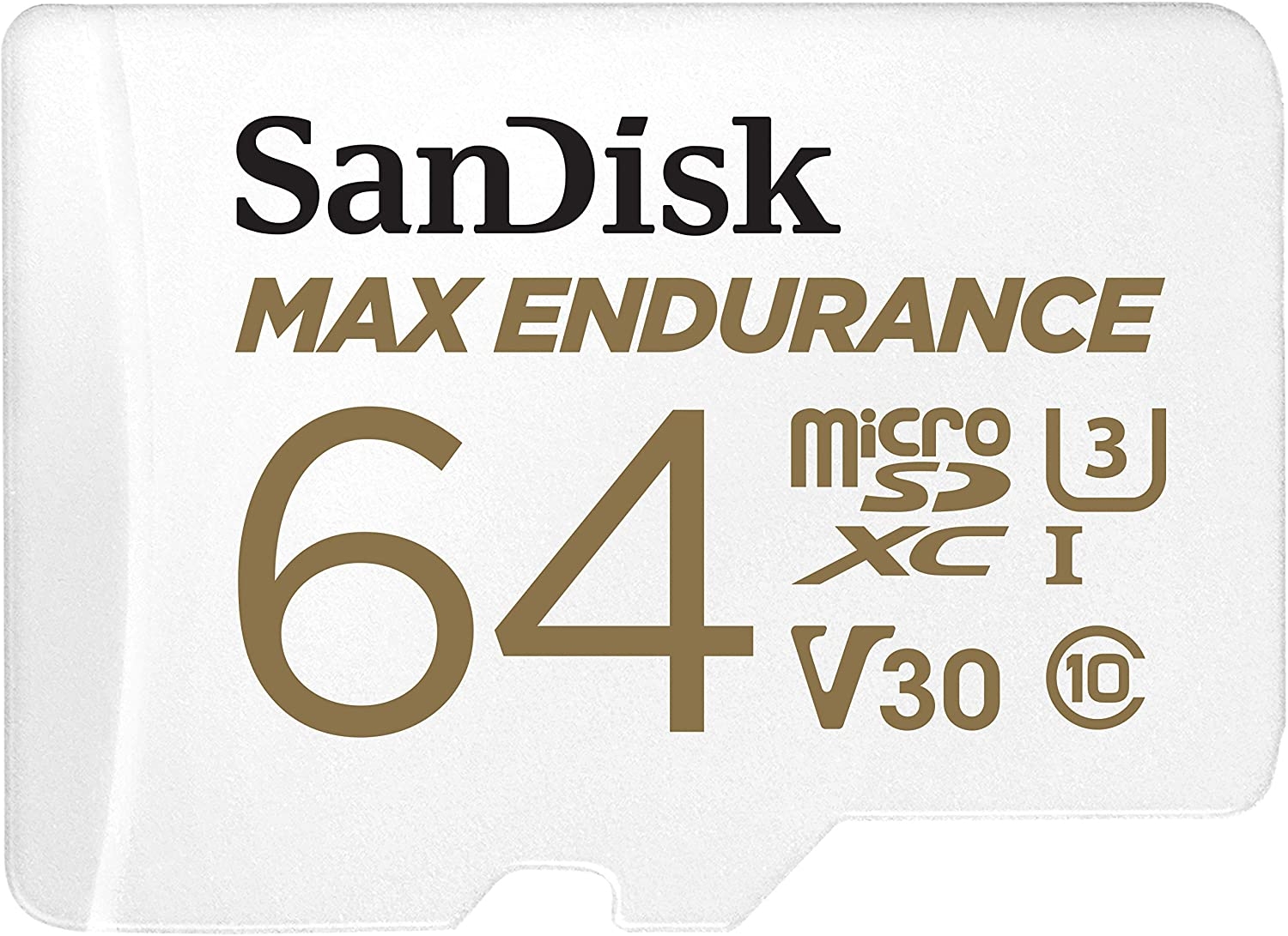 V28-FFCSAN64GQQVR-01_7 Sandisk Max Endurance Microsdxc Card SQQVR 64G (30 000 HRS) UHS-I C10 U3 V30 100MB/S R 40MB/S W SD Adaptor SDSQQVR-064G-GN6IA - Image 1