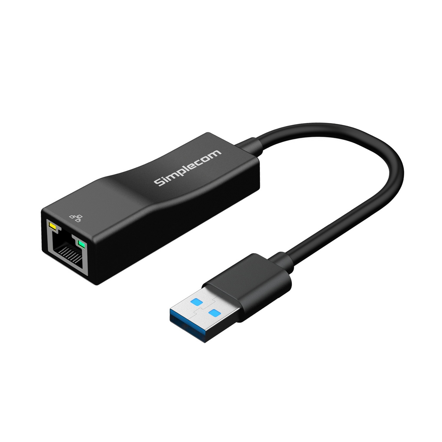 V28-NU302-131831-00 Simplecom NU302 SuperSpeed USB 3.0 to RJ45 Gigabit 1000Mbps Ethernet Network Adapter - Image 1