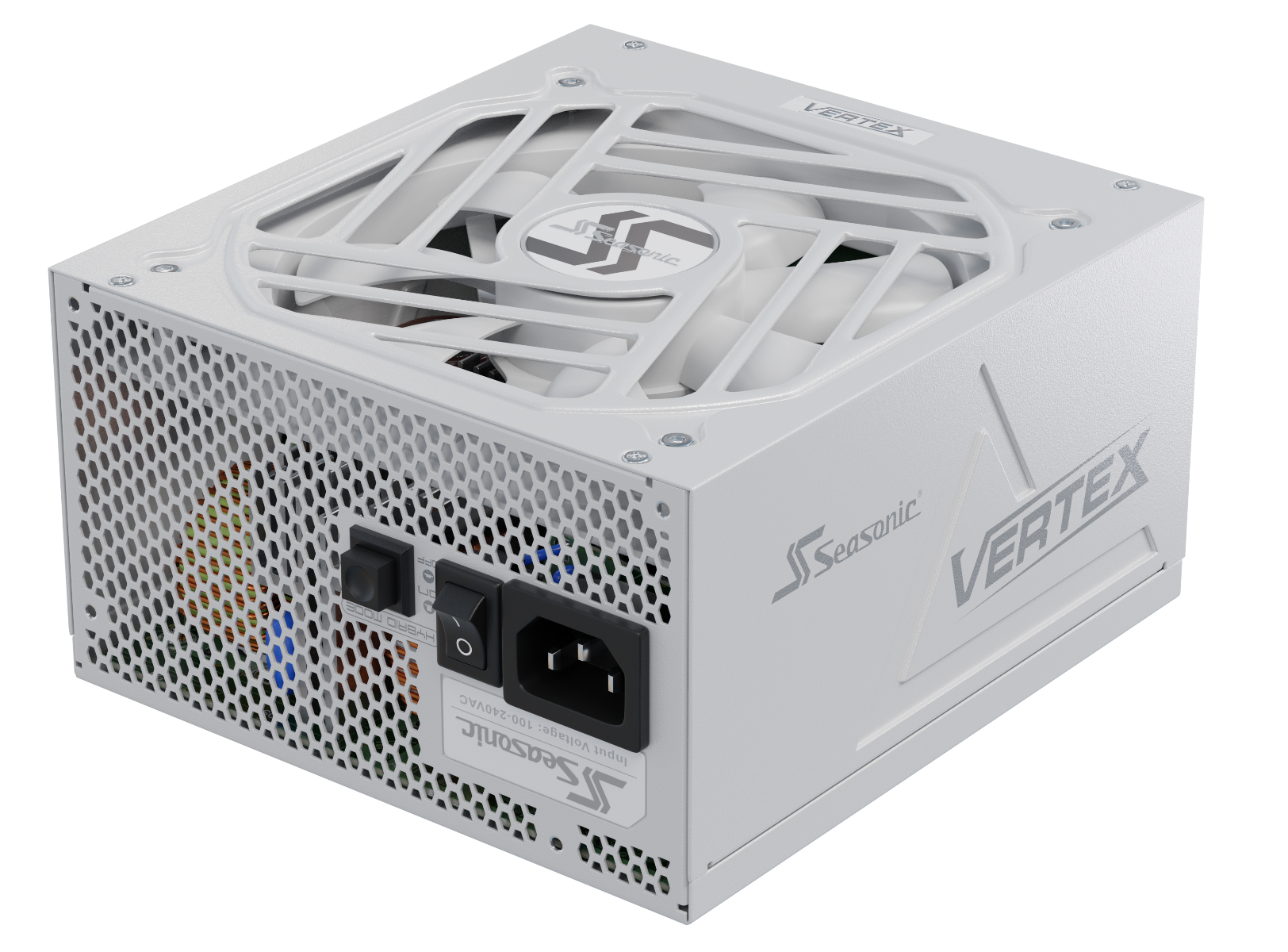 V28-PSUSEAVERTEXWHITEGX1200-131812-00 Seasonic VERTEX GX-1200 White 1200W ATX 3.0 Gold Modular PSU - Image 1
