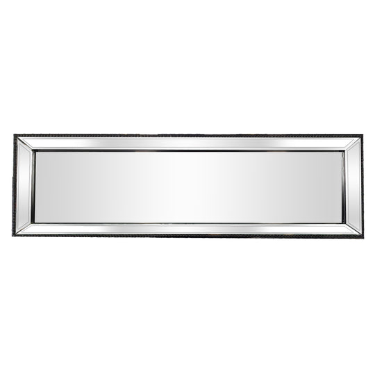 V292-T-BDD-L-BLACK-72214-00 Beaded Tray - Black Large - Image 1