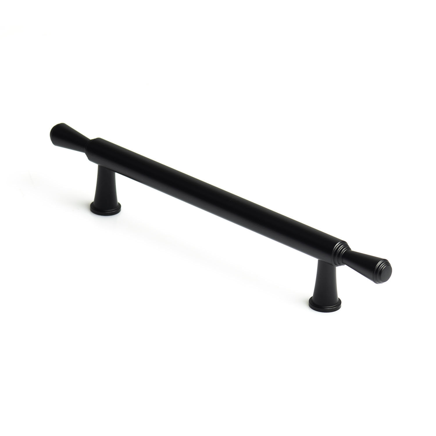 V324-6892BK-128-184092-00 Black Zinc Kitchen Cabinet Handles Drawer Bar Handle Pull 128mm - Image 1