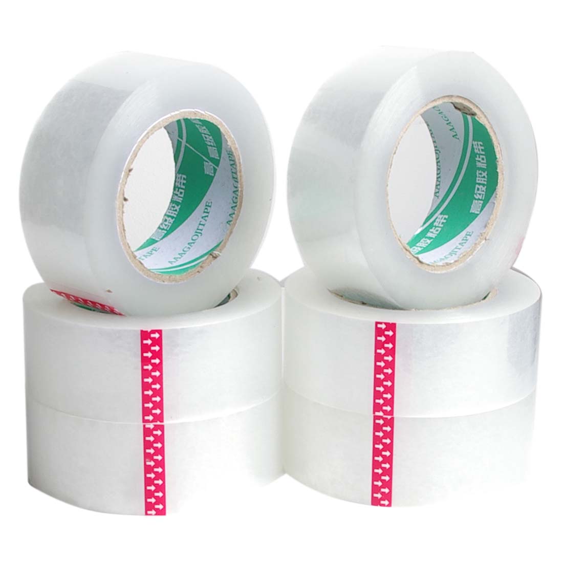 V324-6XPCTAPE-79620-00 6 Rolls 150m Clear Packing Tape Sealing Tape 150m x 45mm - Image 1