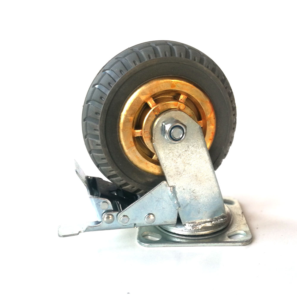 V324-BCW001-6IN-BK-151055-00 6" 150mm Heavy Duty Industrial Swivel Caster Wheels Caster Wheel Castor 250kg Trolley - Image 1