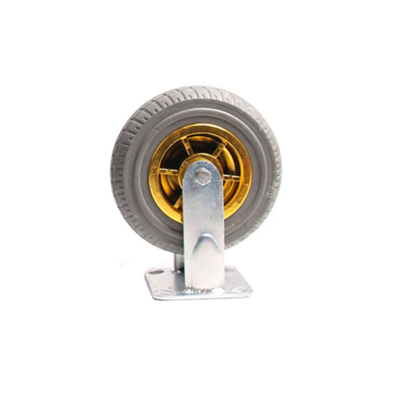 V324-BCW004-8IN-FX-8-inch-caster-wheel-fix-1-00 8" Heavy Duty Industrial Fixed Caster Wheel Wheels CastorTrolley holds 250KG - Image 1