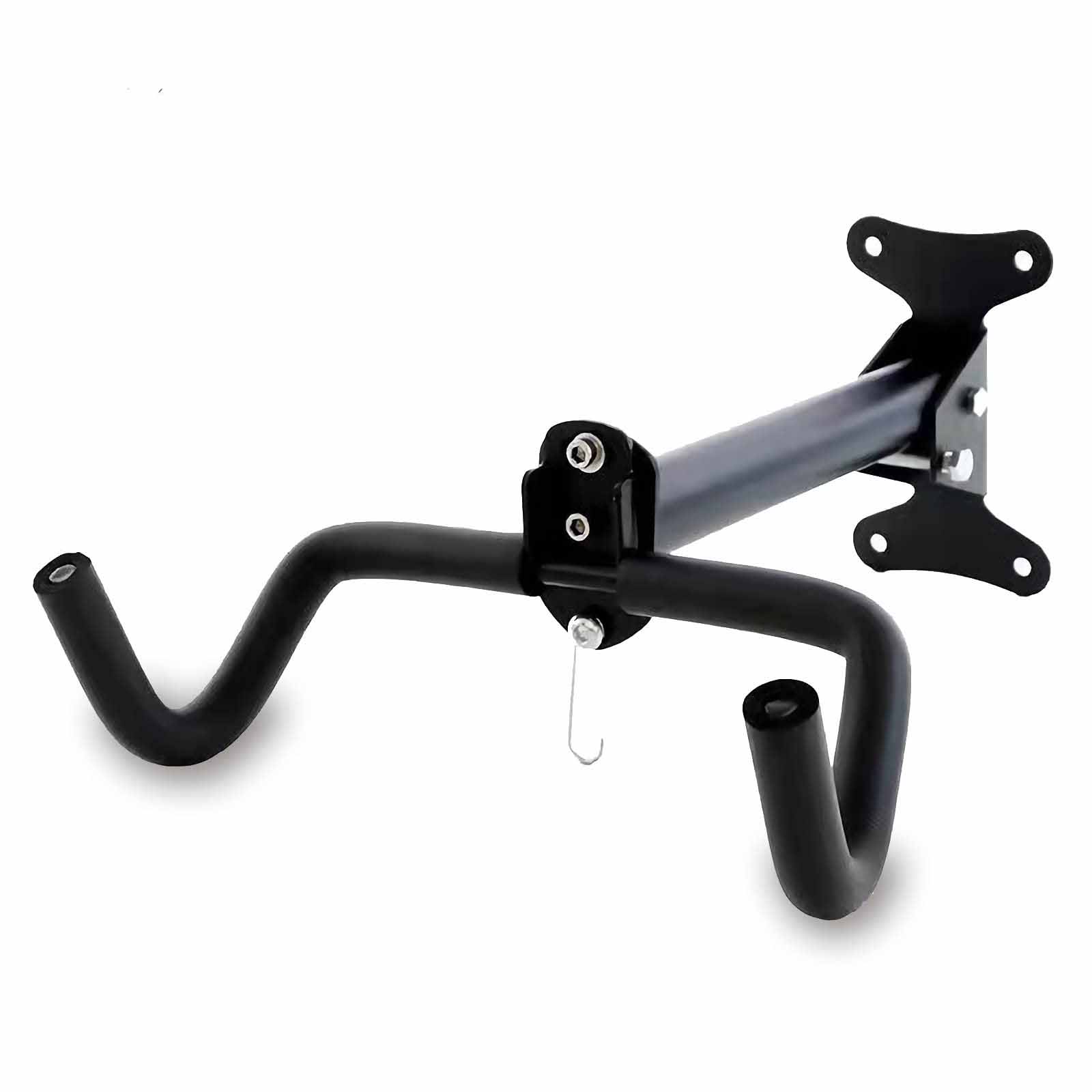 Version 1.0.0 Black Storage Bicycle Wall Mount Wall Hook Bike Wall Rack Space Saving Bike Storage Bracket - Image 1