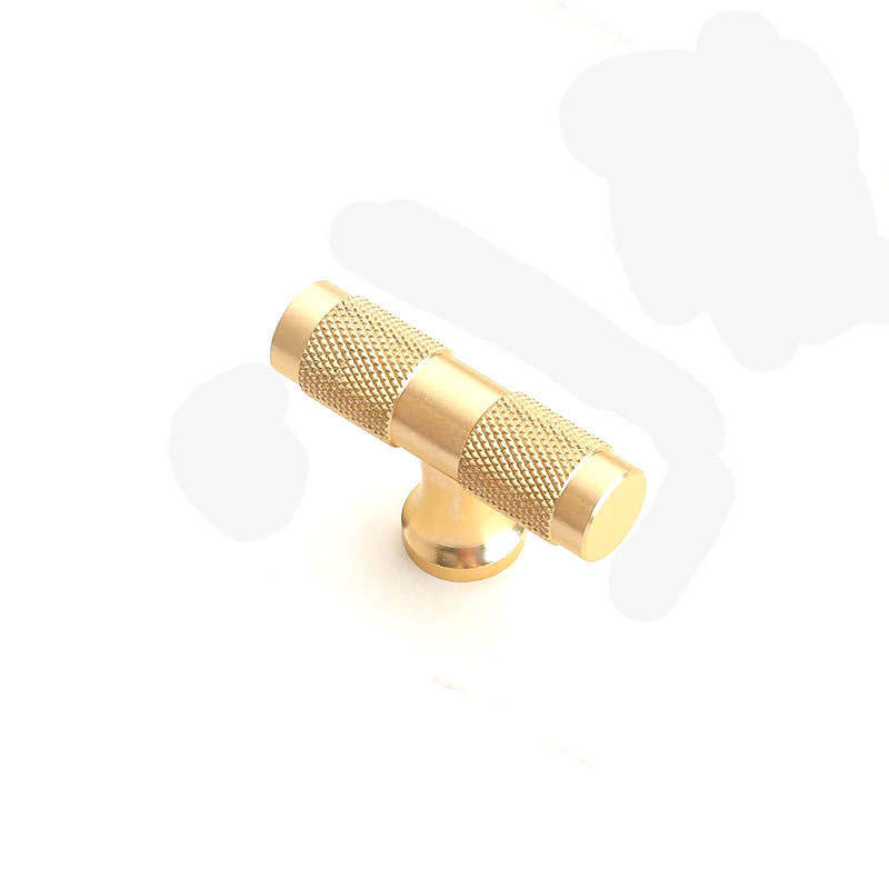 V324-BL-6825-GD-T-cabinet-handle-6825-gold-T-1-00 Gold Furniture Door Kitchen Cabinet Handle Handles Pull Pulls Cupboard T Bar - Image 1