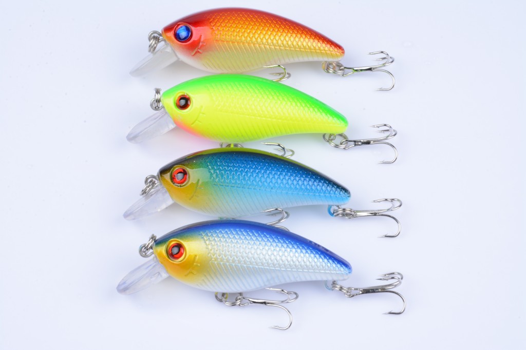 V324-LD-C0015-151056-00 4X 6.5cm Popper Poppers Fishing Lure Lures Surface Tackle Saltwater - Image 1