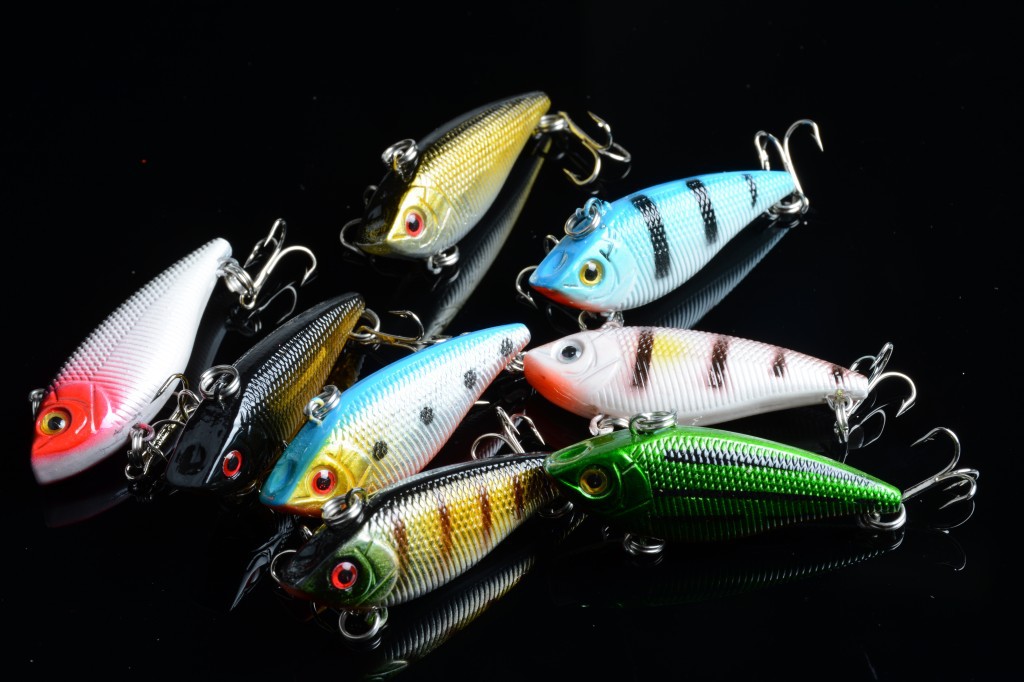 V324-LD-V0007-fishing-lure-LD-V0007-1-00 8x 5cm Vib Bait Fishing Lure Lures Hook Tackle Saltwater - Image 1