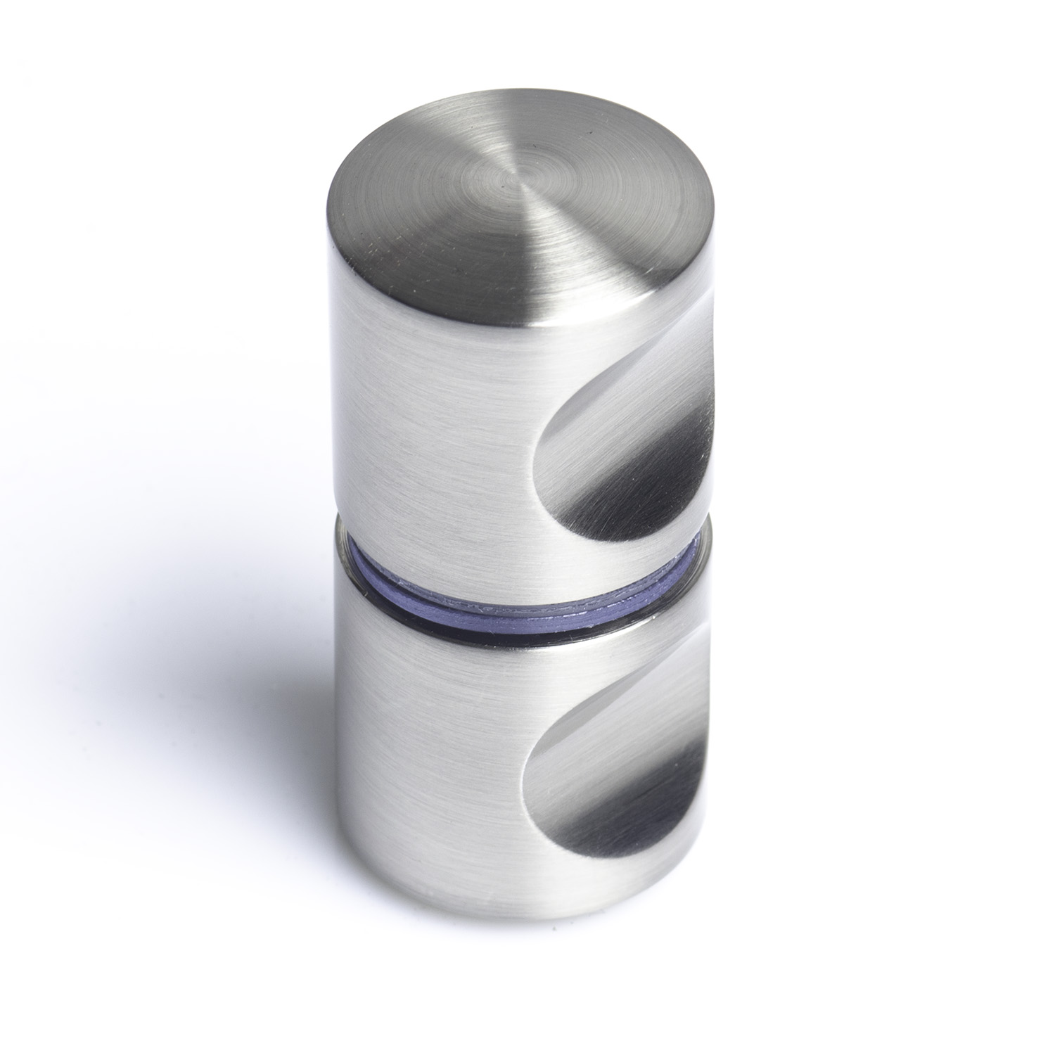 V324-SDKONB-HMR-189257-00 Shower Glass Door Knob Bathroom Back-to-Back Handle Pull 304 Brushed - Image 1