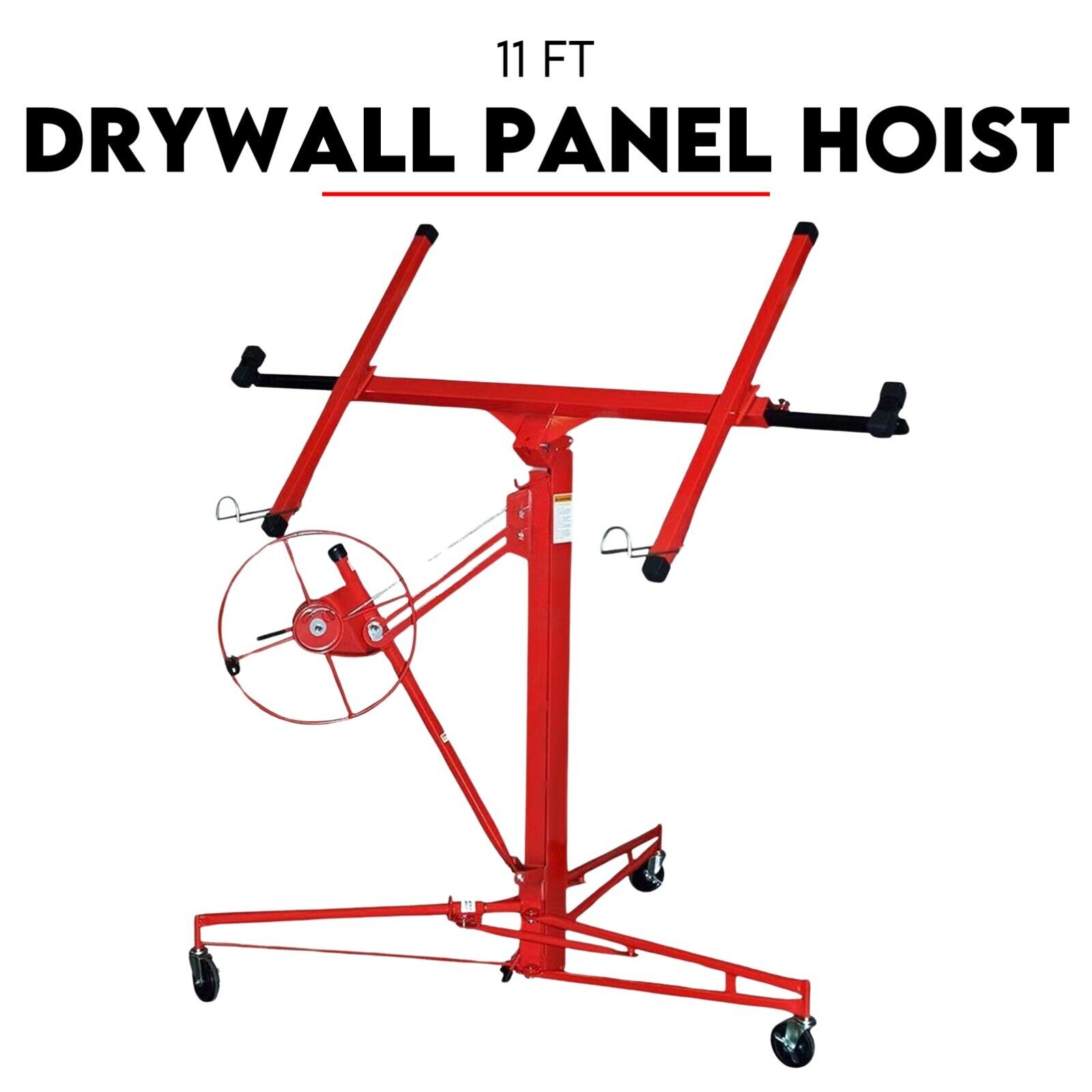 V379-DRYWALLH011009-202503211312-00 11FT Drywall Panel Lifter Gyprock Plasterboard Sheet Board Hoist Lift - Image 1