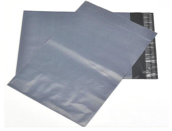 V382-600X450SATCHEL25-71819-00 25 Pack - 600x450 mm LARGE GREY PLASTIC MAILING SATCHEL COURIER BAG SHIPPING POLY POSTAGE POST SELF SEAL - Image 1