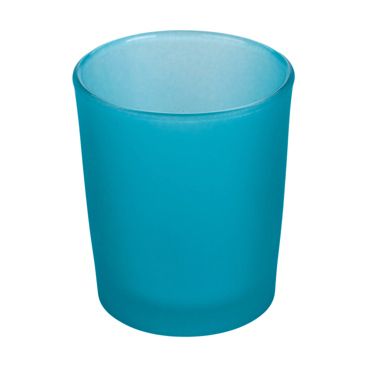 V382-TURQFHX40-202503121005-00 40 Pack Turquoise Frosted Glass Votive Tealight Candle Holders House Party Centerpiece Xmas Wedding Decor Glass Candlestick Party Decorations Bridal Baby Shower Event - Image 1