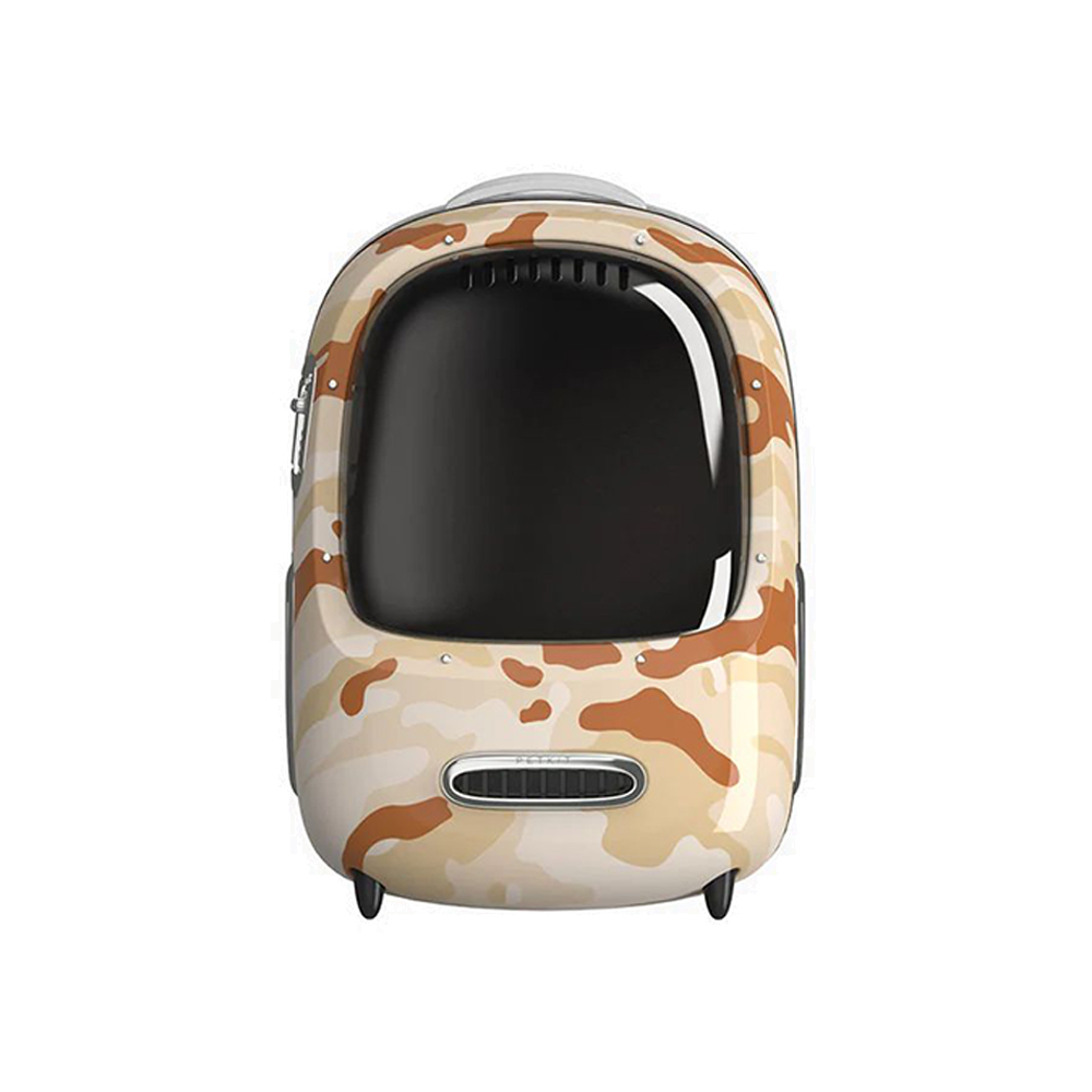 V390-EAN13BP2C-66706-00 PETKIT Breezy 2 - Smart Cat Backpack - Desert Camon - Image 1