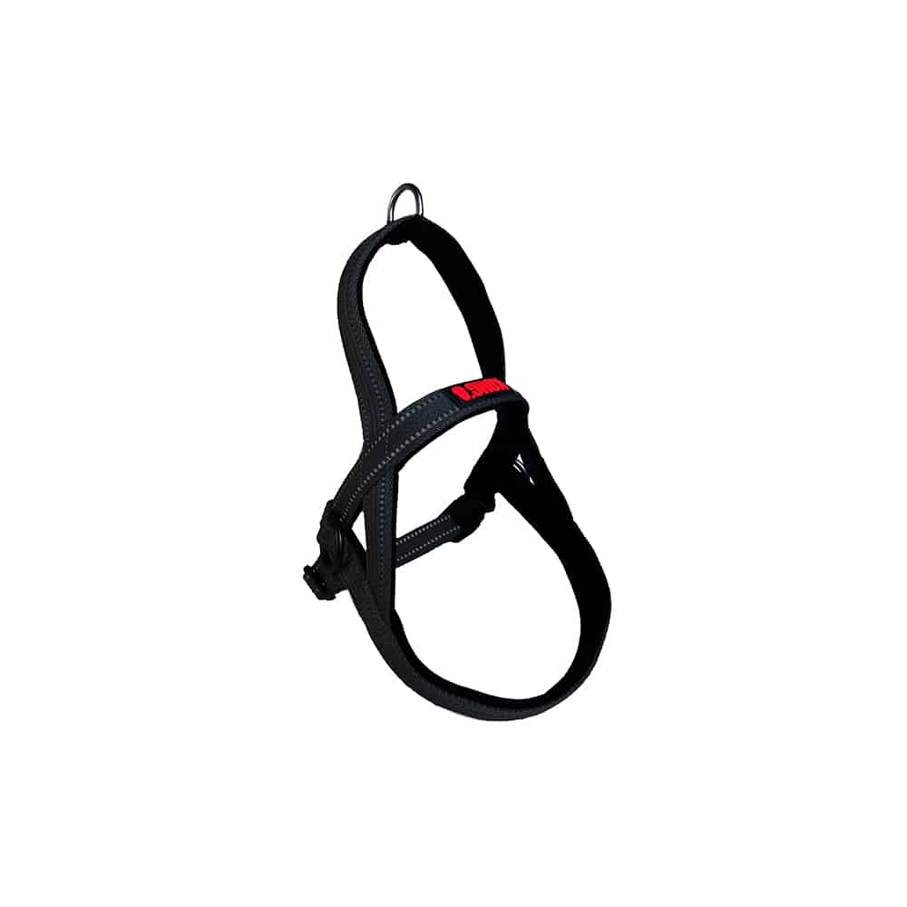 V390-KHNSMBK-185453-00 KONG Norwegian Black Harness Medium - Image 1