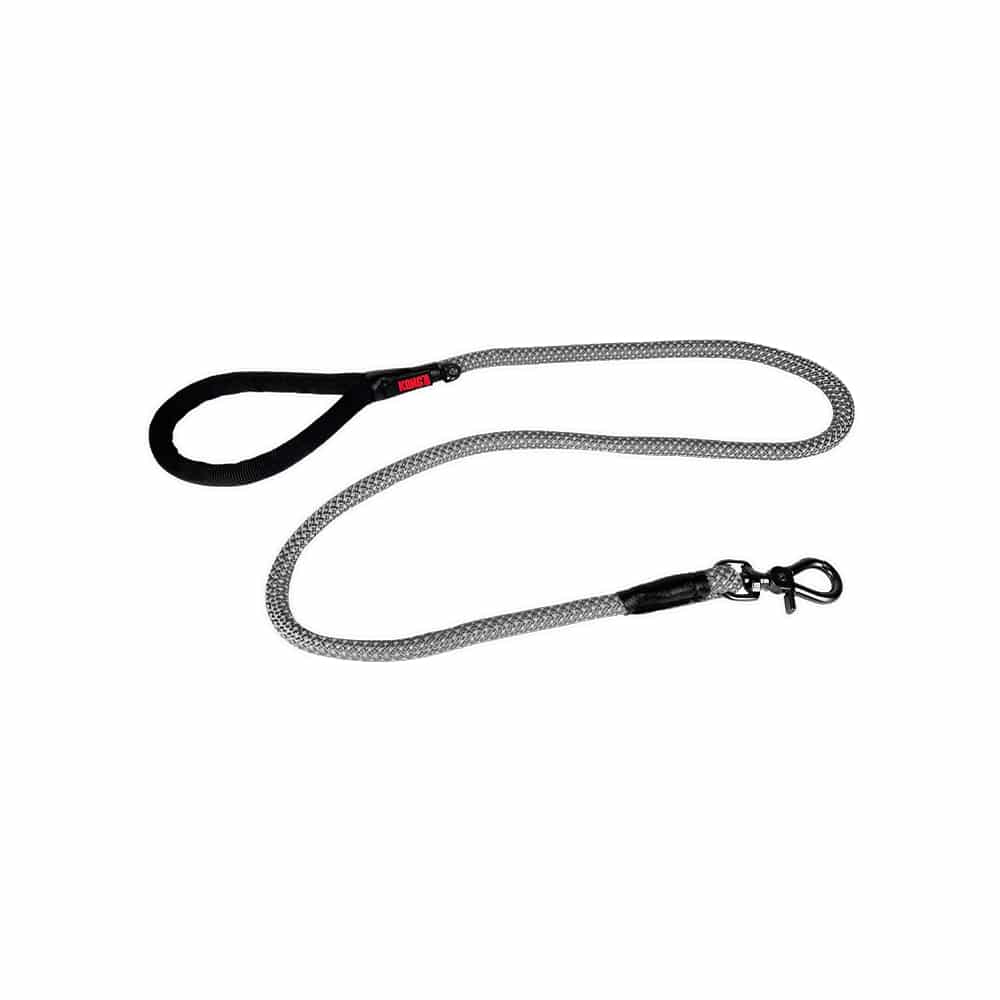 V390-KRLLGY-184041-00 KONG Rope Grey Leashes Large - Image 1