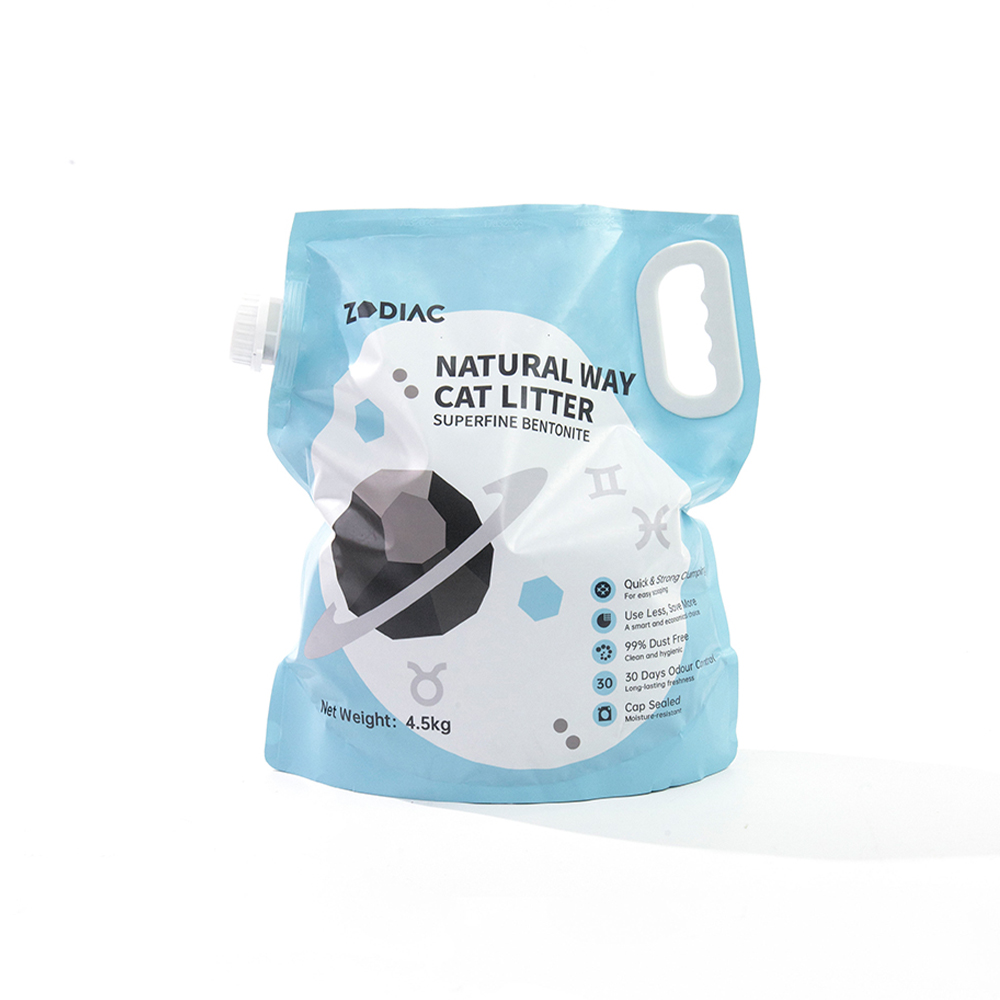 V390-ZL0260-84134-00 ZODIAC Natural Way Superfine Bentonite Cat Litter 4.5Kg - Image 1