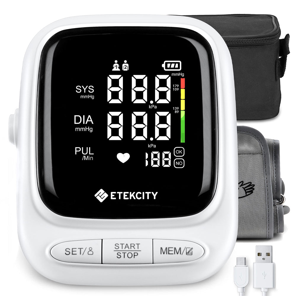 V398-EKEBP-UA5-202506101845-00 Etekcity Smart Blood Pressure Monitor - White - Image 1