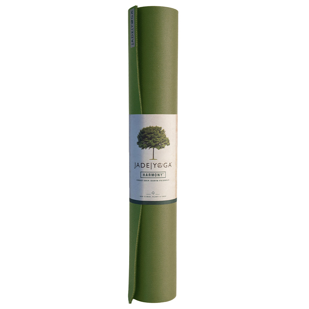 V398-JY-374OL-202502220159-00 Jade Yoga XL Harmony Mat - Olive - Image 1