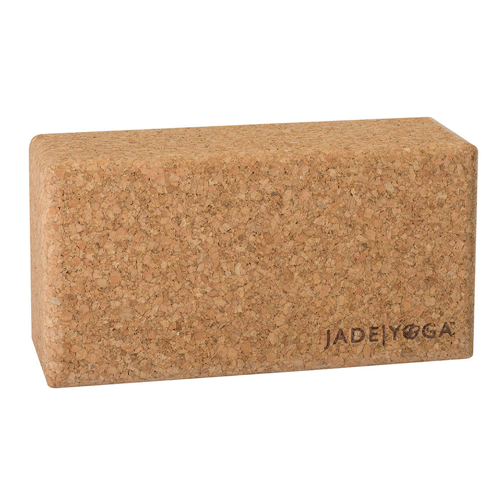 V398-JY-CYBS-202503061810-00 Jade Yoga Cork Yoga Block - Small - Image 1