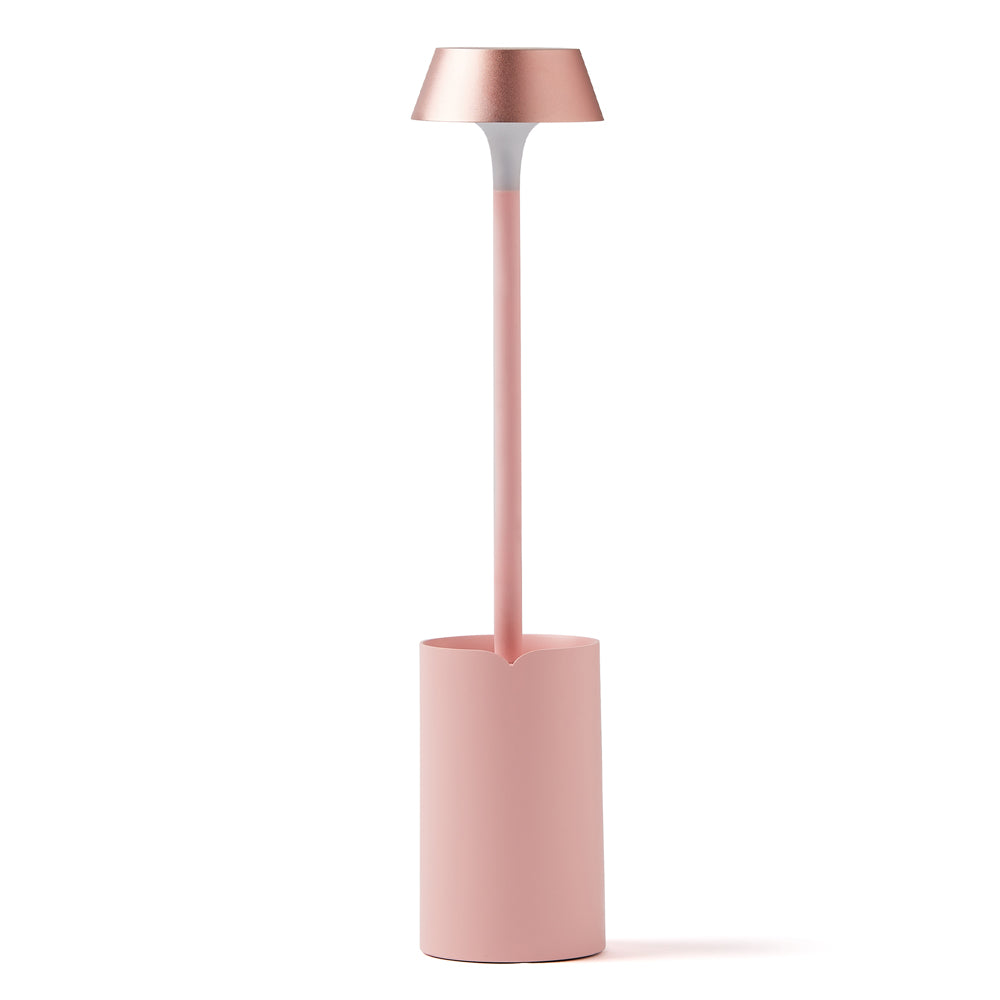 V398-LD-LH99LP-202507041121-00 Lexon Mimi Flexible LED Lamp - Pink - Image 1
