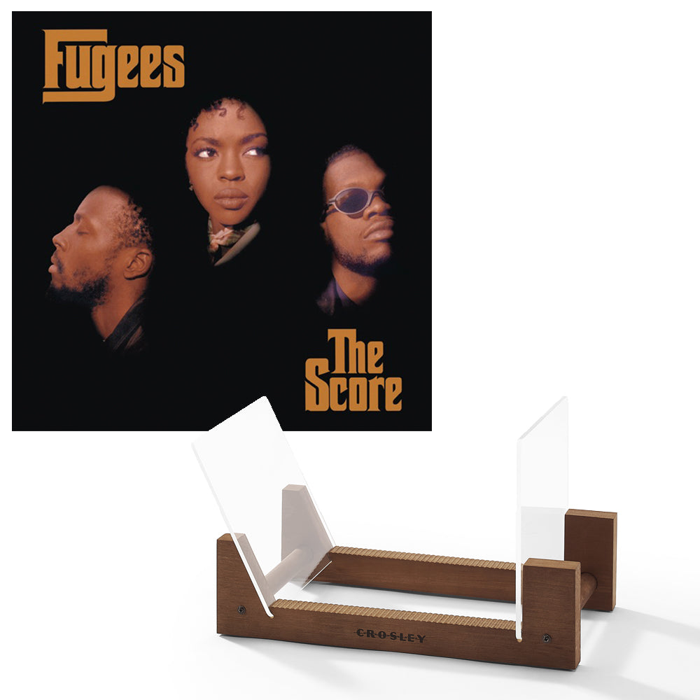 V398-SM-88985434501-BS-202504111831-00 Fugees The Score Vinyl Album & Crosley Record Storage Display Stand - Image 1