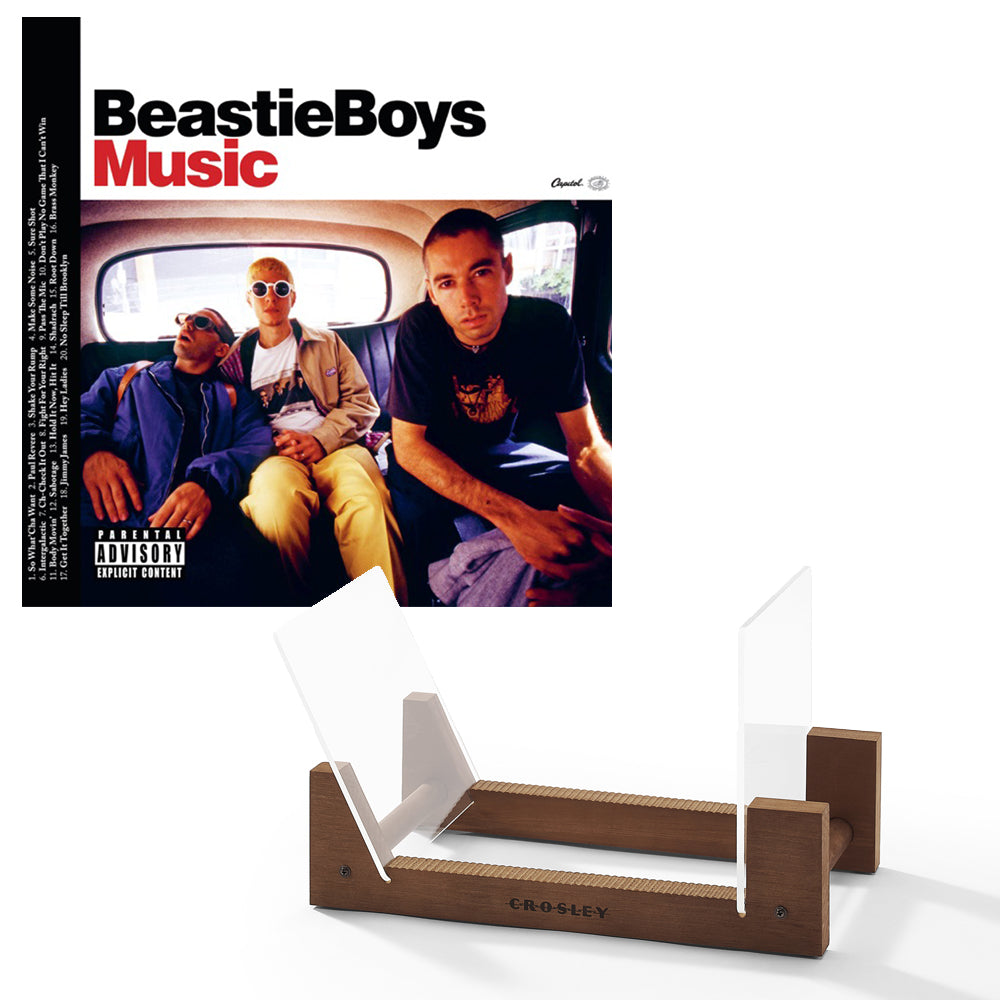V398-UM-0728091-BS-202504111803-00 Beastie Boys - Beastie Boys Music - 2Lp Vinyl Album & Crosley Record Storage Display Stand - Image 1