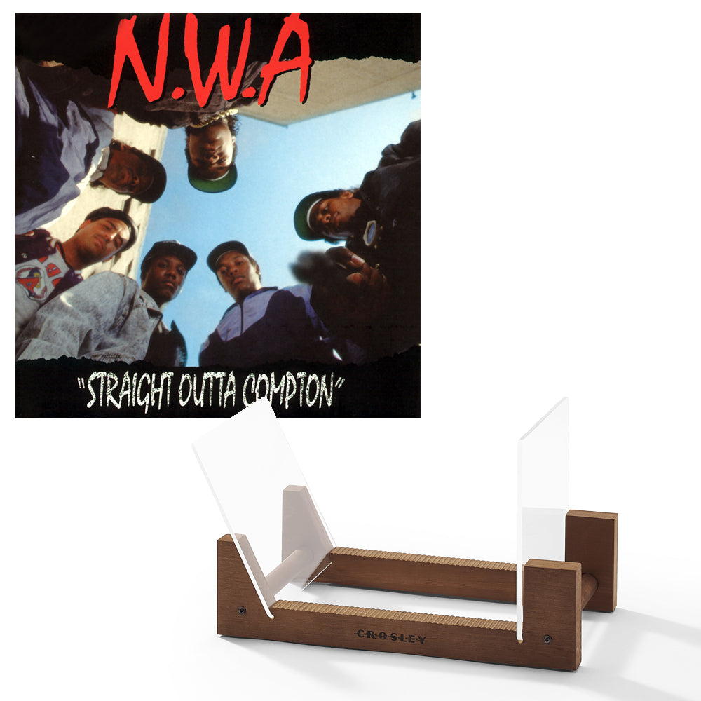 V398-UM-5346995-BS-202504071314-00 N.W.A. Straight Outta Compton - Vinyl Album & Crosley Record Storage Display Stand - Image 1