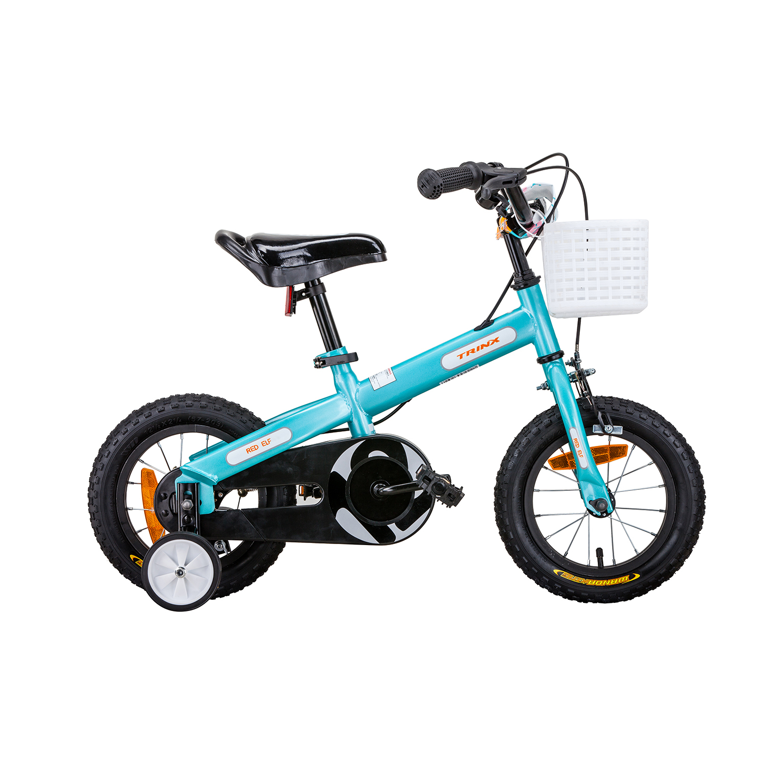 V406-ELF12_A1-89607-00 Trinx Red ELF12 Kids Bike Blue - Image 1