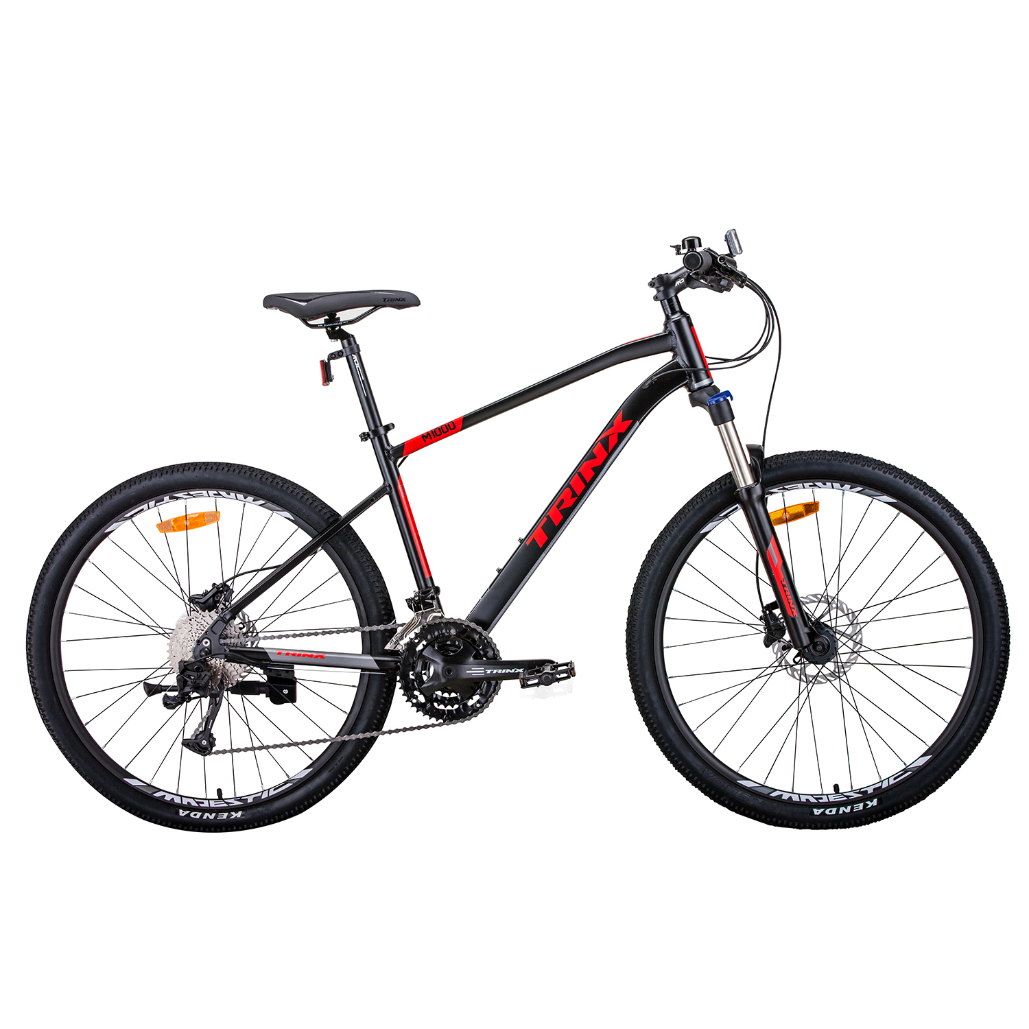 V406-M1000_17_RED-89602-00 Trinx M1000 Mountain Bike Ltwoo 30 Speed MTB 17 Inches Frame Red - Image 1