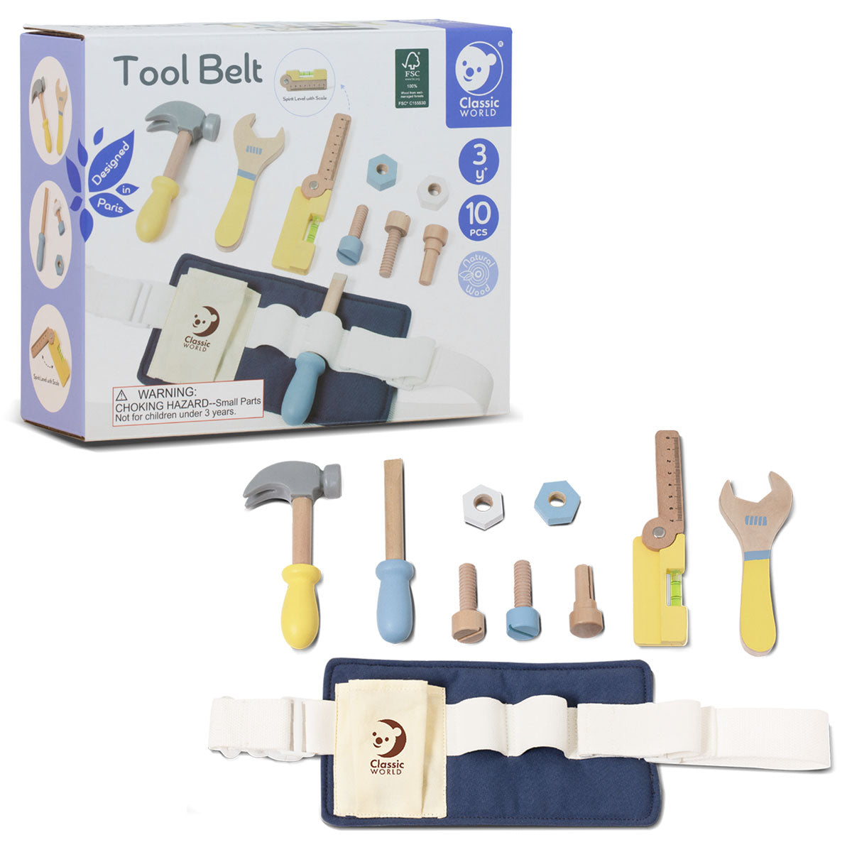 V420-CWIP-TOOLBELT-197748-00 Classic World Tool Belt - Image 1