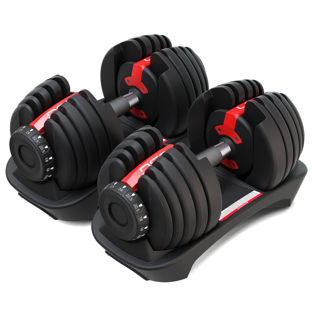 V420-DBADJUST525PAIR-87035-00 LSG Adjustable Dumbbells 2.5kg-24kg (Pairs) - Image 1
