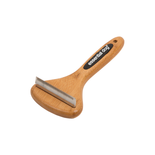 V422-DST-M-97689-00 Natural Bamboo Deshedding Tool: Cats & Dogs - Image 1