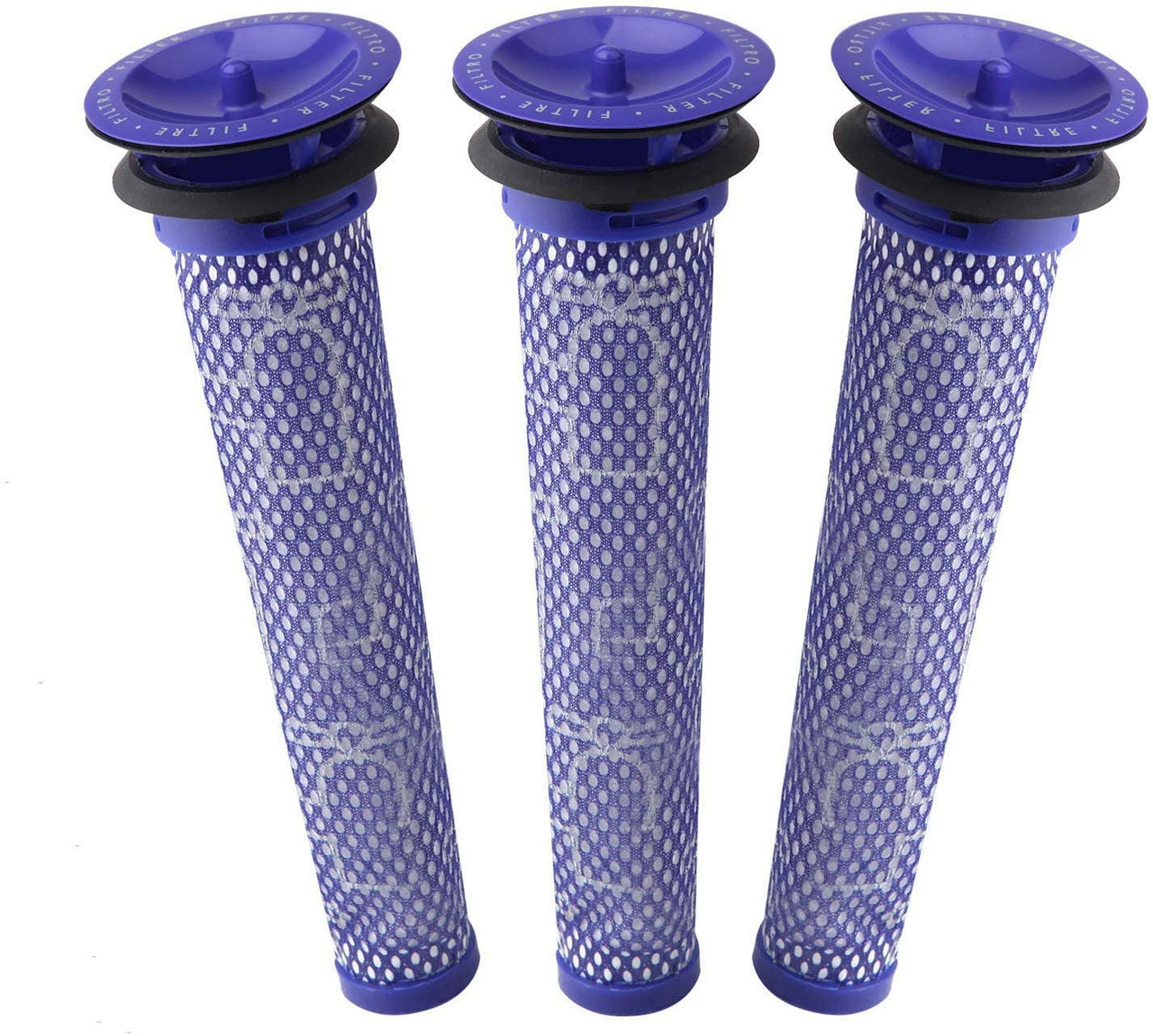 V424-FILTD-PV6X3-72188-00 3 x Filters for DYSON V6, V7, V8, DC58, DC59, DC61, DC62 stickvac - Image 1