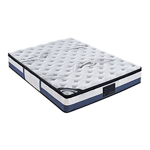 V43-MAT-LPTN-K-01_8 King Mattress Latex Pillow Top Pocket Spring Foam Medium Firm - Image 1