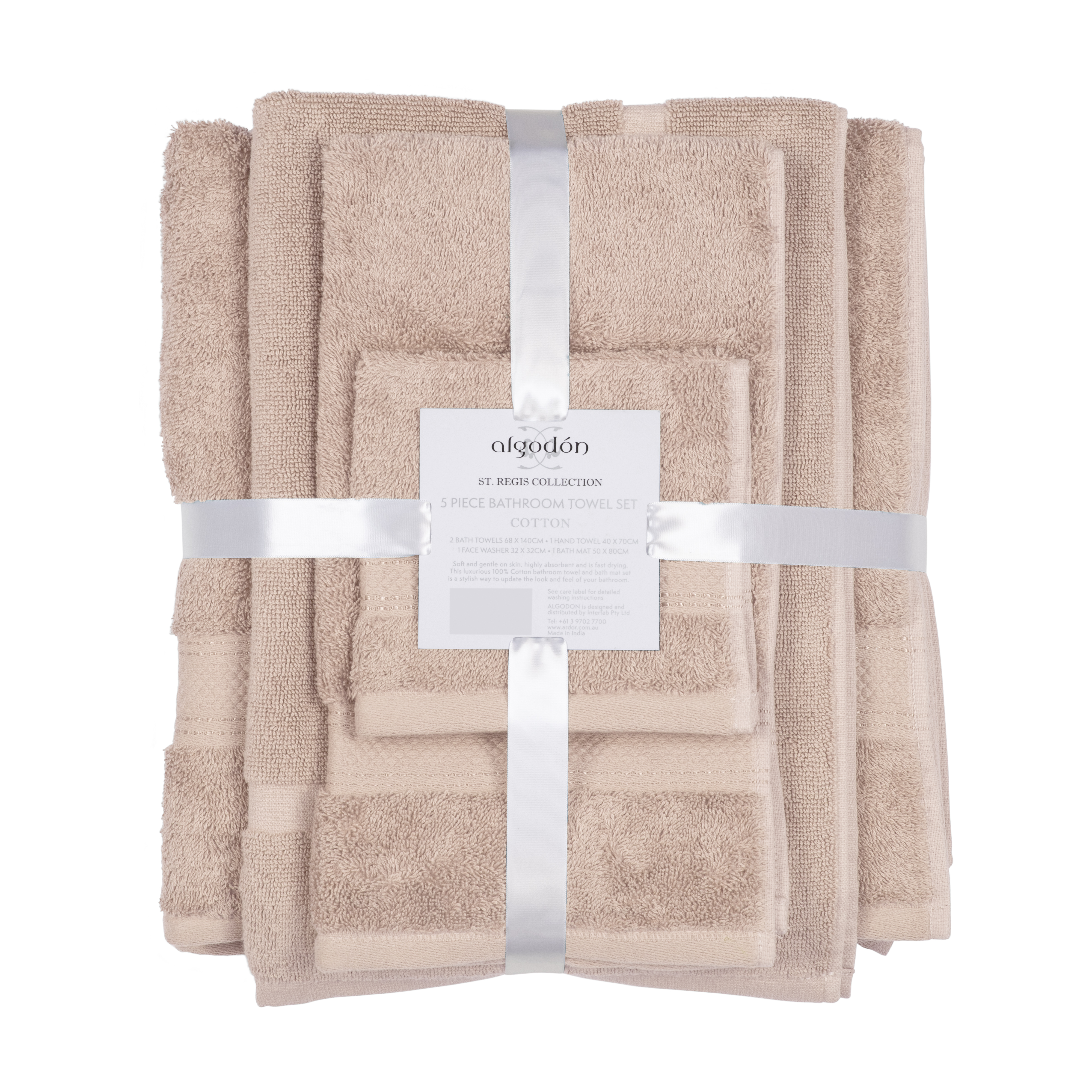 V441-TP4604DUS5PC-90498-00 St Regis Collection TOWEL PACK - 5PC - 5 PACK - Image 1