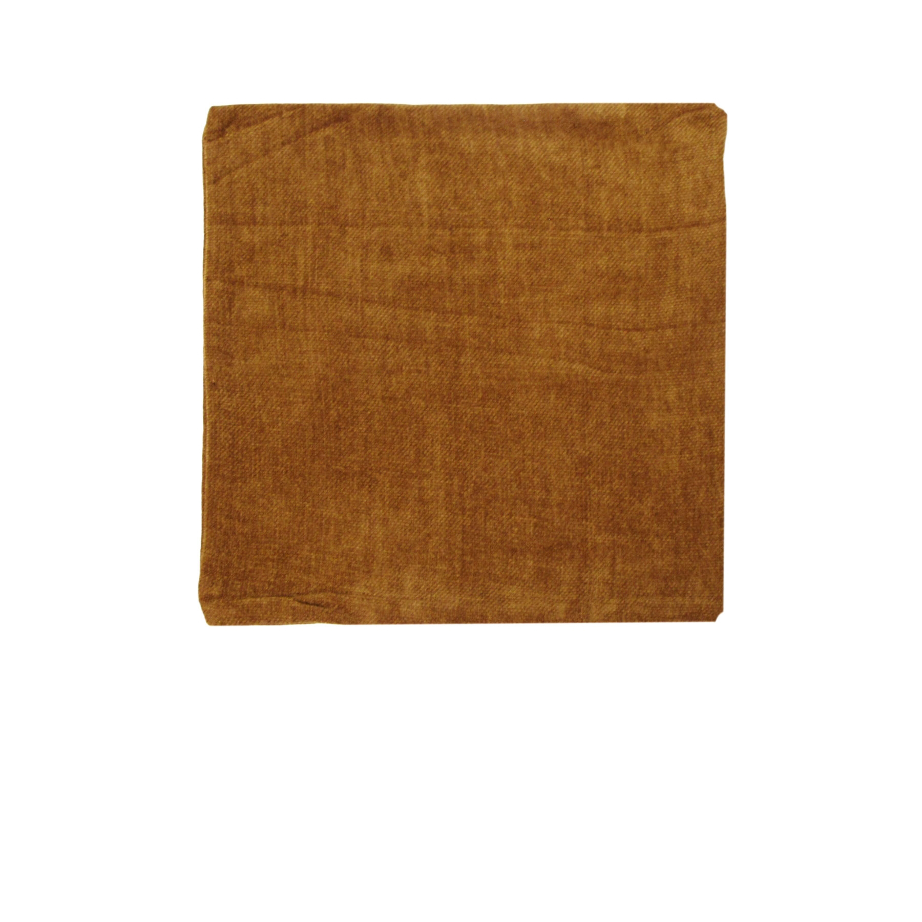 V442-ABR-CUSHIONC-DESIGNERCHENILLE-BROWN-SQ-96407-00 Polyester Chenille Cushion Cover Brown - Image 1