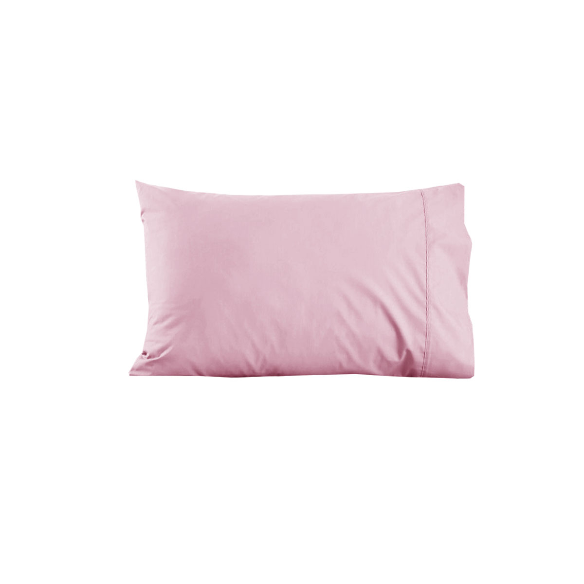 V442-ABR-PILLOWC-280TCPOLYCOTTON-PINK-ST-96809-00 280TC Polyester Cotton Standard Pillowcase Pink - Image 1