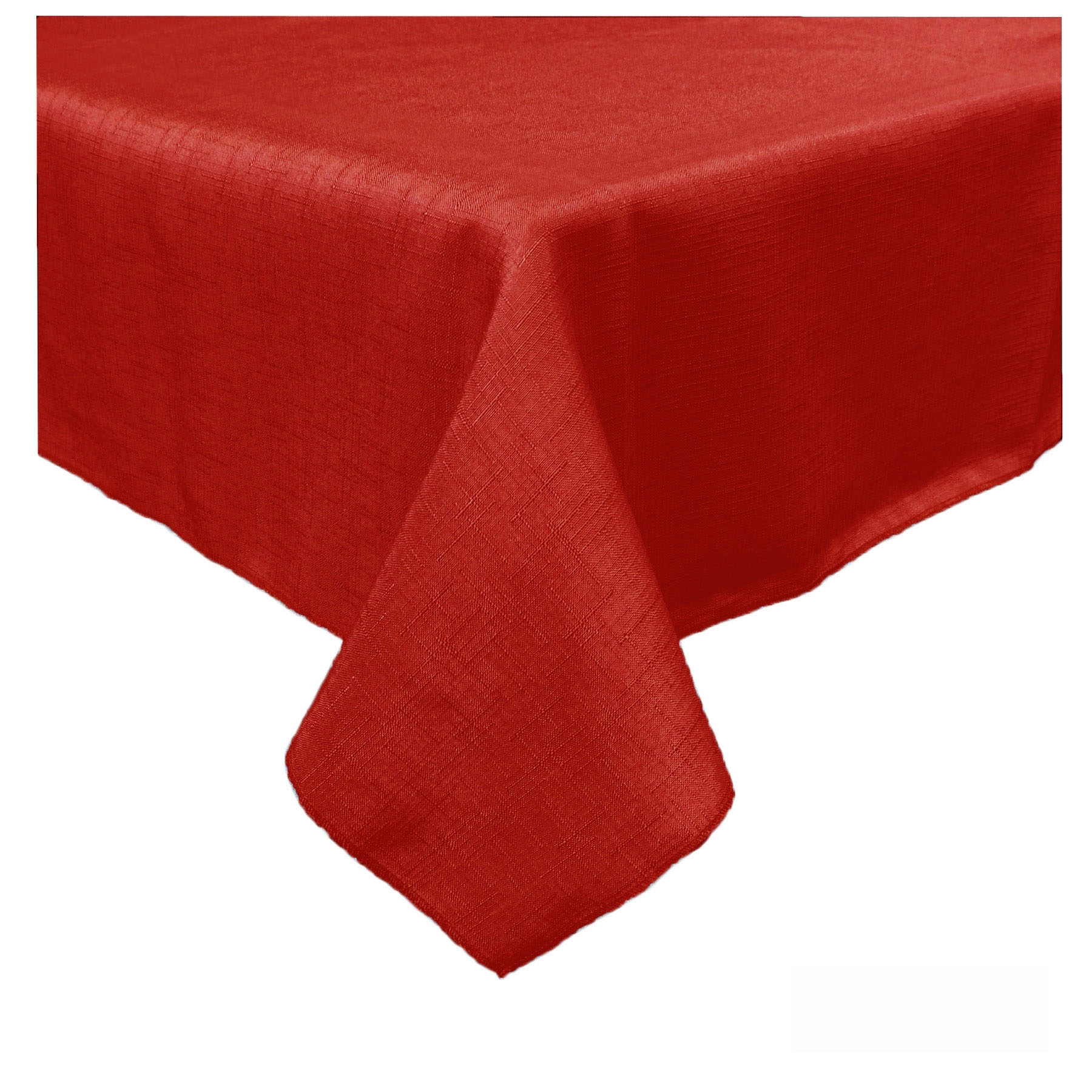 V442-ABR-TABLEC-EMPORIOSLUB230CM-RED-RE-96495-00 Emporio Slub Table Cloth Red 150 x 230 cm - Image 1