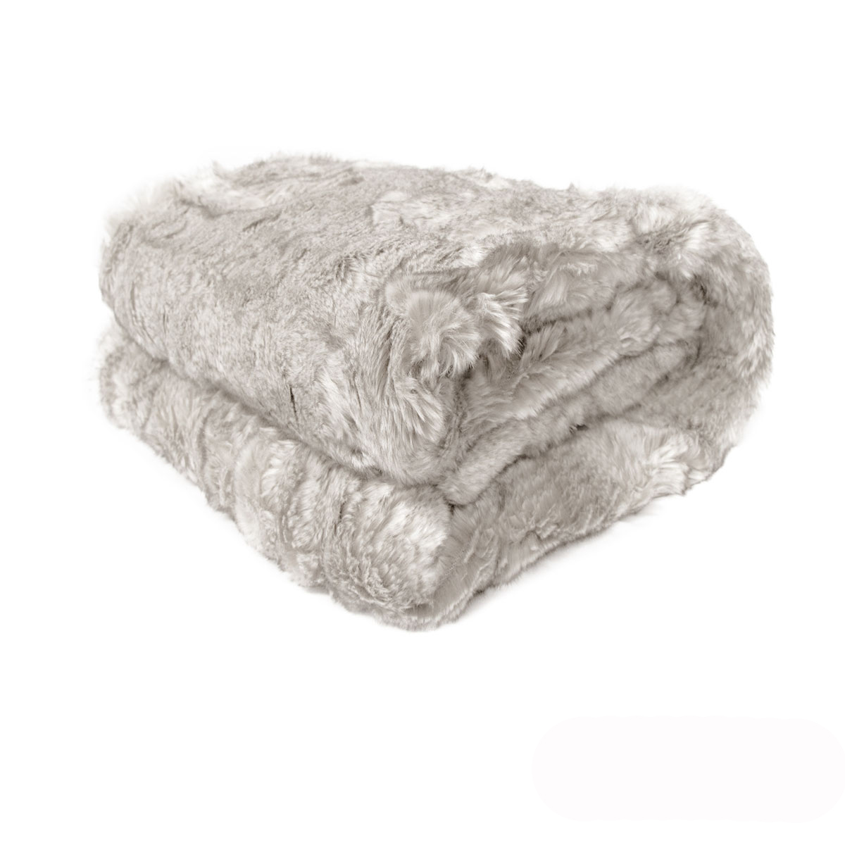 V442-ATX-THROW-23DALEDALLSHEEP-CREAM-RE-202503121040-00 Dale Animal Faux Fur Throw Rug 127 x 152 cm Dall Sheep - Image 1