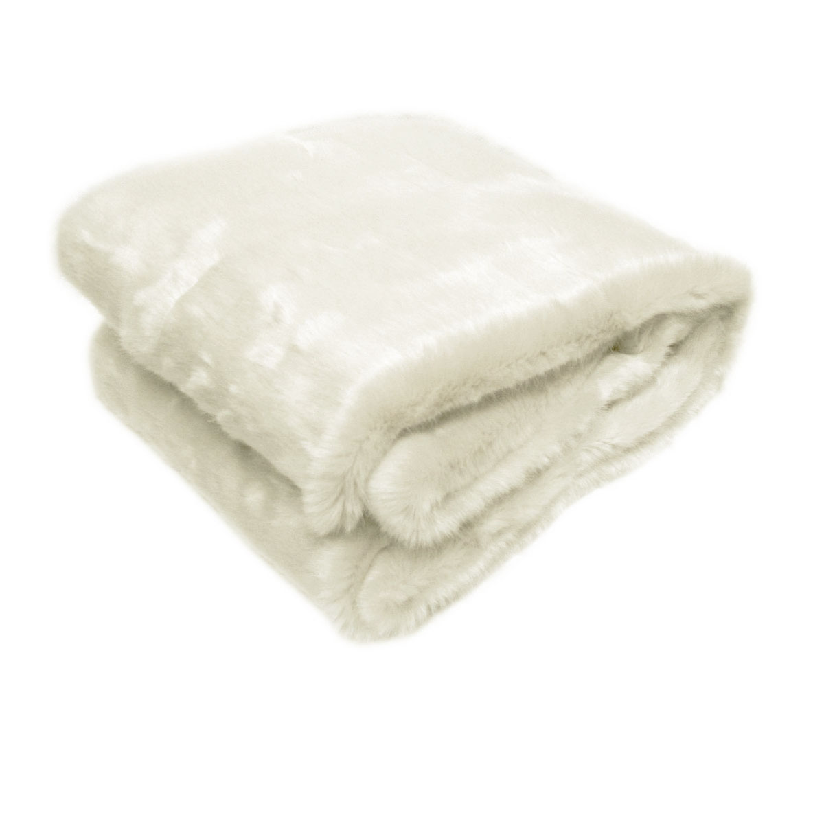 V442-ATX-THROW-24POLARBEAR-CREAM-RE-161107-00 Radisson Polar Bear Luxury Animal Faux Fur Throw Rug 127 x 152 cm - Image 1