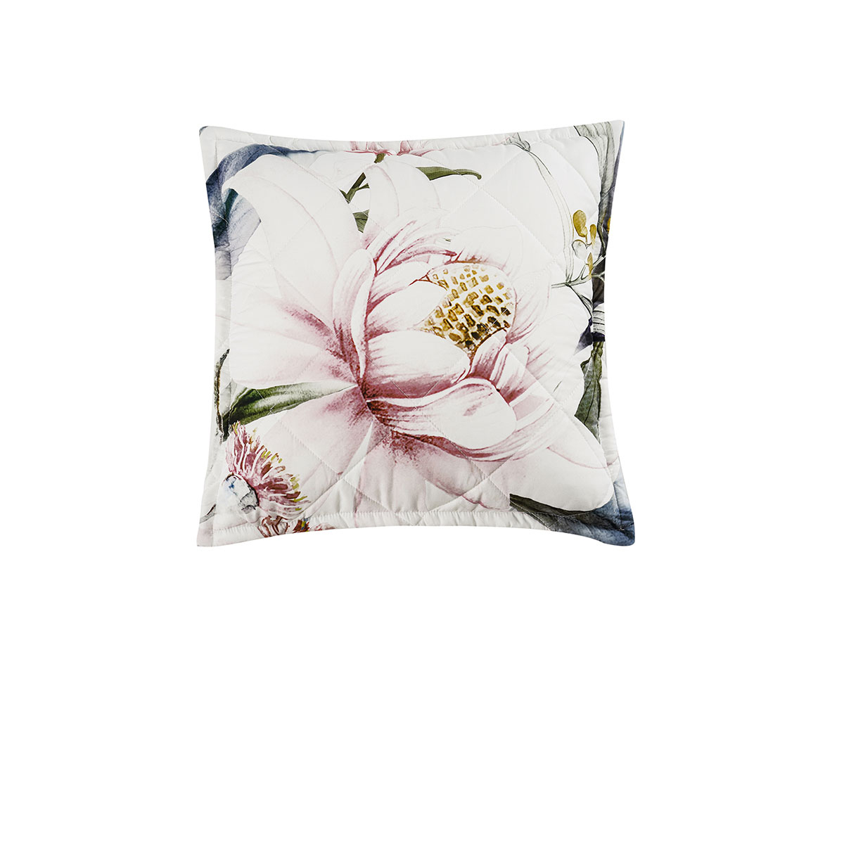 V442-BCA-CUSHION-INDI-WHITE-SQ-202502260941-00 Bianca Indi White Square Filled Cushion 43 x 43cm - Image 1